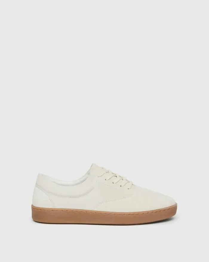 Shoes Men PAIGE Exclusive Coyle Sneaker 8211 Bone Suede