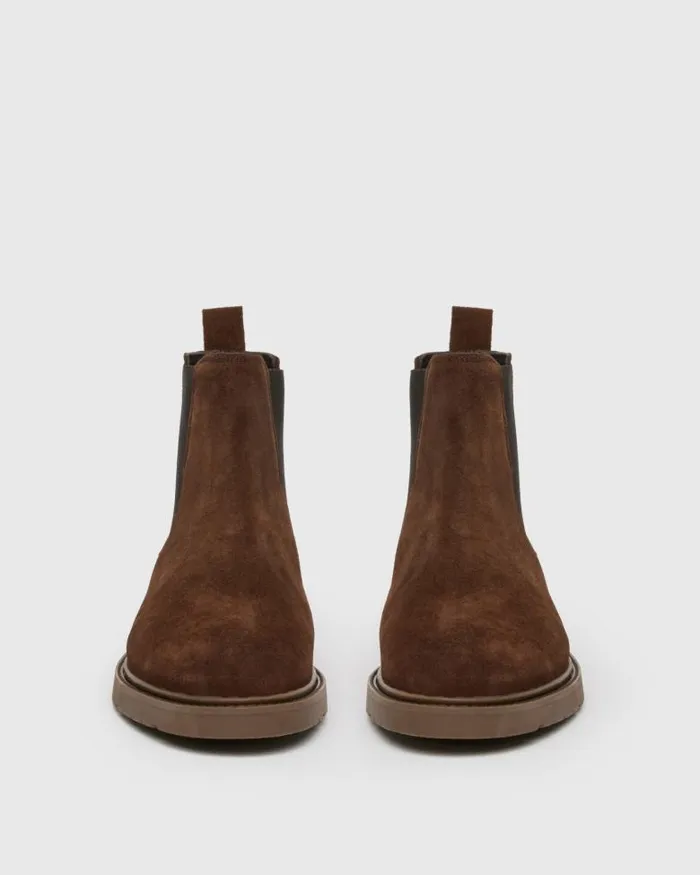 Shoes Men PAIGE Exclusive Holzer Boot 8211 Chocolate Suede Shoes Men PAIGE Exclusive Holzer Boot 8211 Chocolate Suede