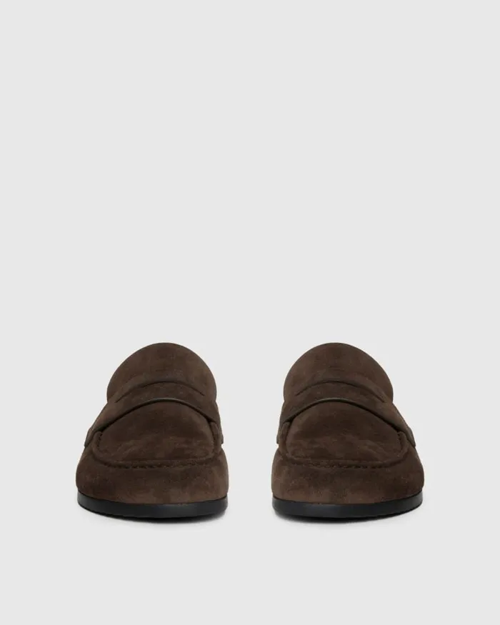 Shoes Men PAIGE Wynn Loafer 8211 Charcoal Suede Shoes Men PAIGE Wynn Loafer 8211 Charcoal Suede