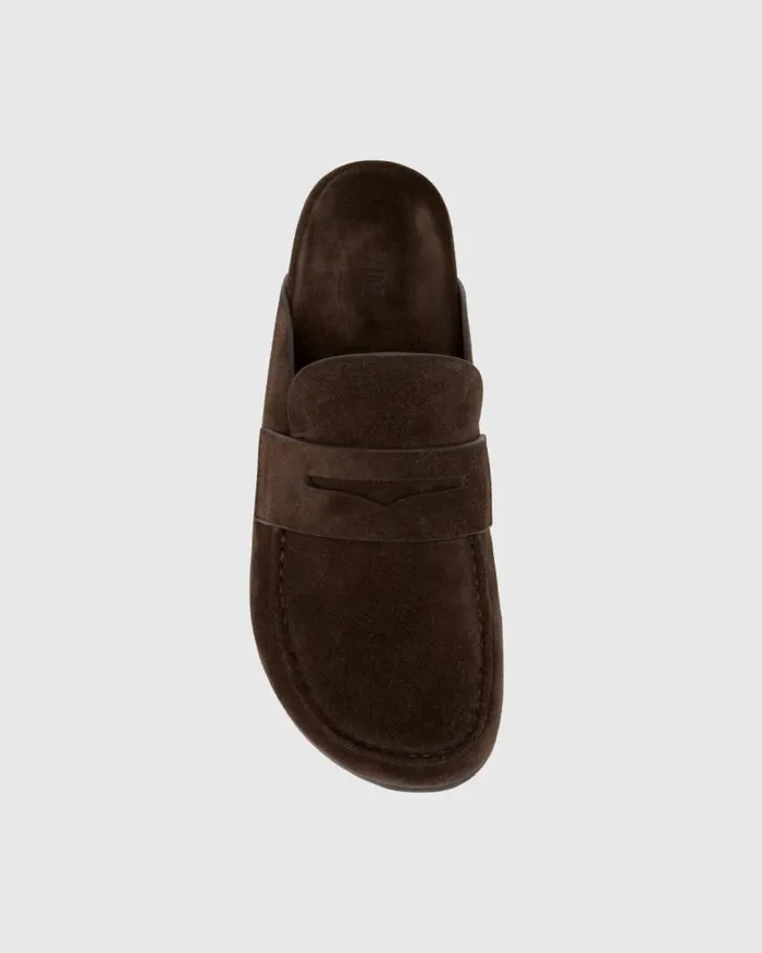 Shoes Men PAIGE Wynn Loafer 8211 Charcoal Suede Shoes Men PAIGE Wynn Loafer 8211 Charcoal Suede