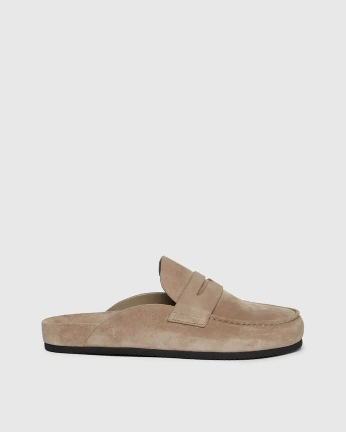 Shoes Men PAIGE Wynn Loafer 8211 Taupe Suede
