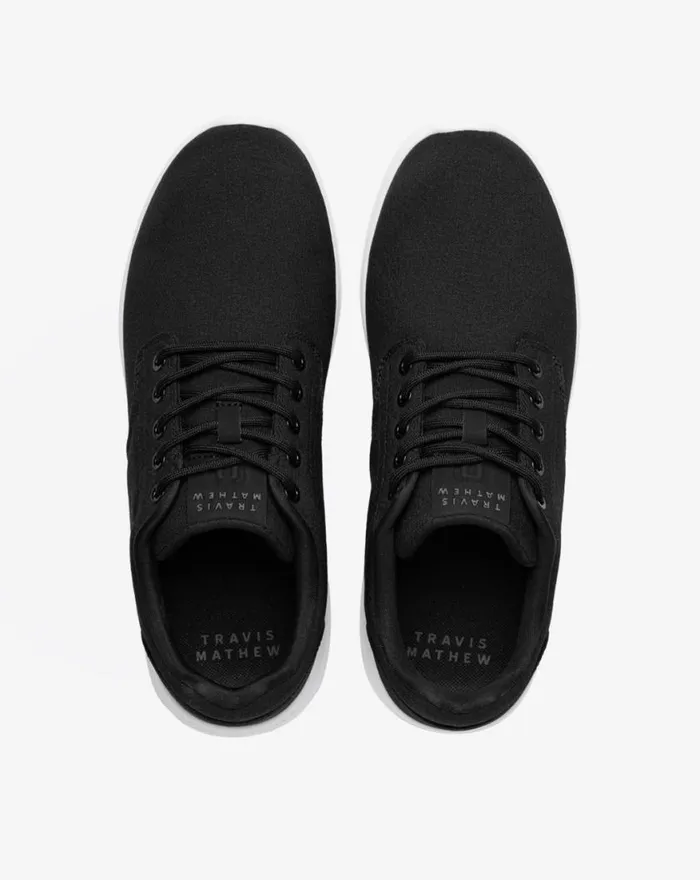 Shoes THE DAILY 2 WOVEN SHOE Black TravisMathew Casual Shoes