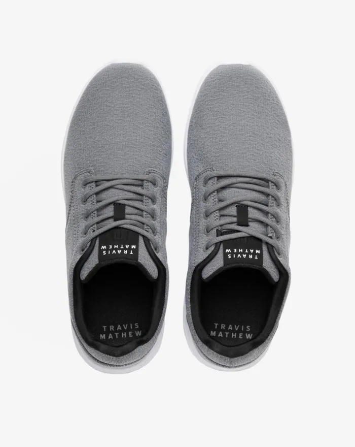 Shoes THE DAILY 2 WOVEN SHOE Heather Quiet Shade TravisMathew Casual Shoes