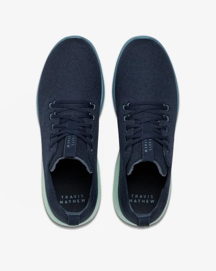 Shoes The Daily Lite Shoe Heather Mood Indigo TravisMathew Casual Shoes