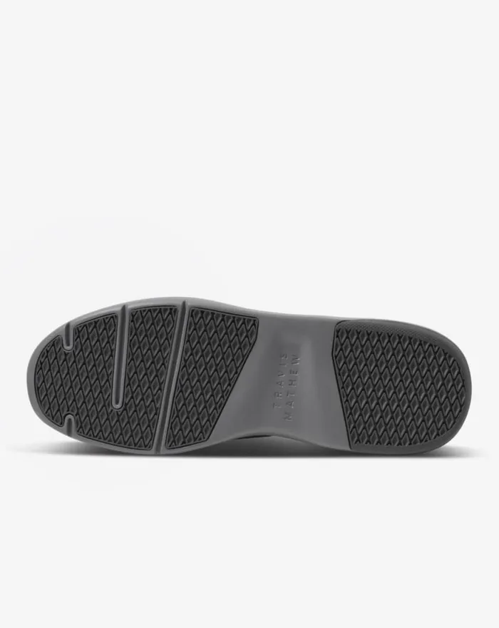Shoes The Daily Lite Shoe Heather Quiet Shadegrey Pinstripe TravisMathew Casual Shoes