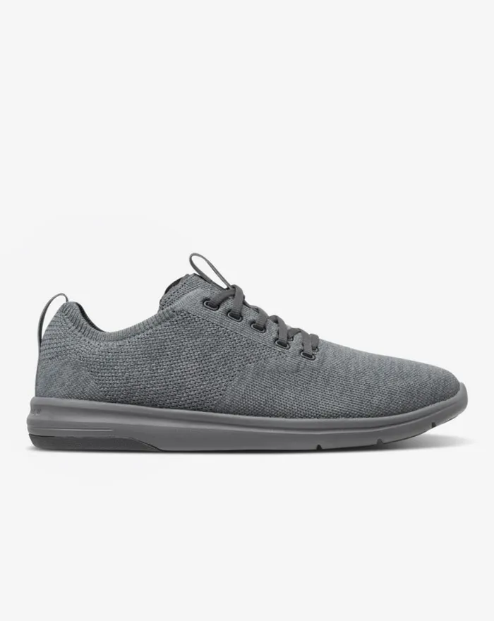 Shoes The Daily Lite Shoe Heather Quiet Shadegrey Pinstripe TravisMathew Casual Shoes