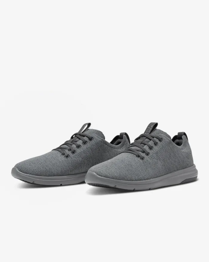 Shoes The Daily Lite Shoe Heather Quiet Shadegrey Pinstripe TravisMathew Casual Shoes