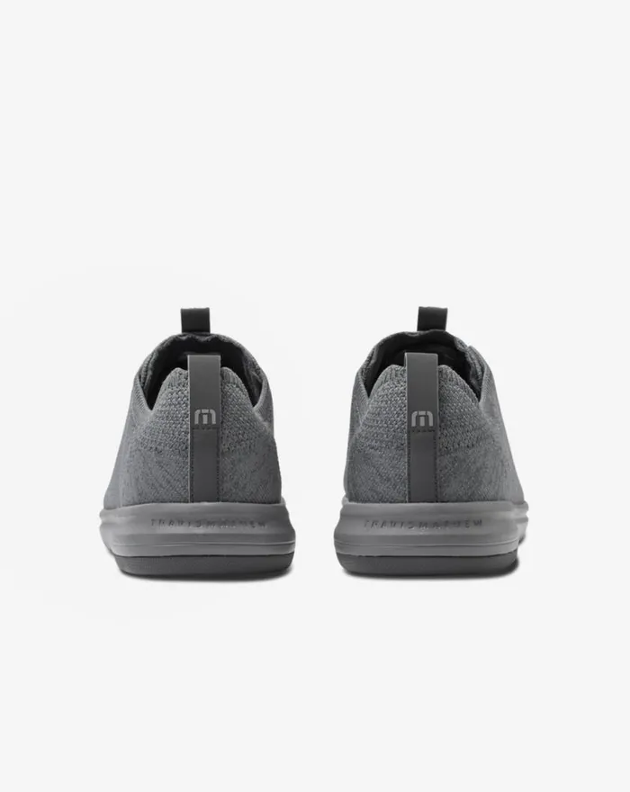 Shoes The Daily Lite Shoe Heather Quiet Shadegrey Pinstripe TravisMathew Casual Shoes