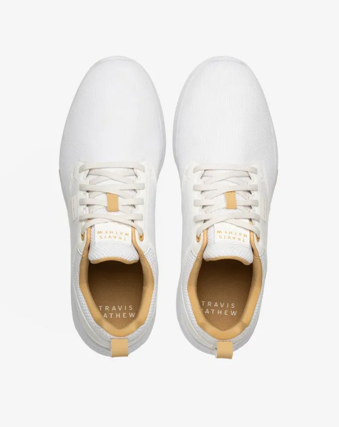 Shoes THE DAILY PRO HYBRID SHOE Whitegum TravisMathew Casual Shoes