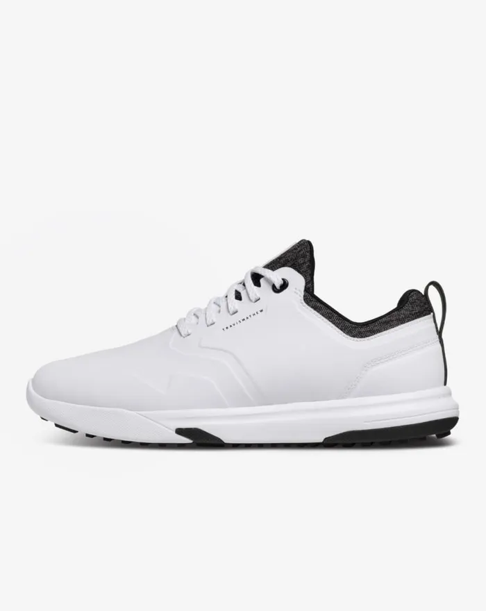 Shoes The Daily Pro Plus Golf Shoe Whiteblack TravisMathew Performance Shoes