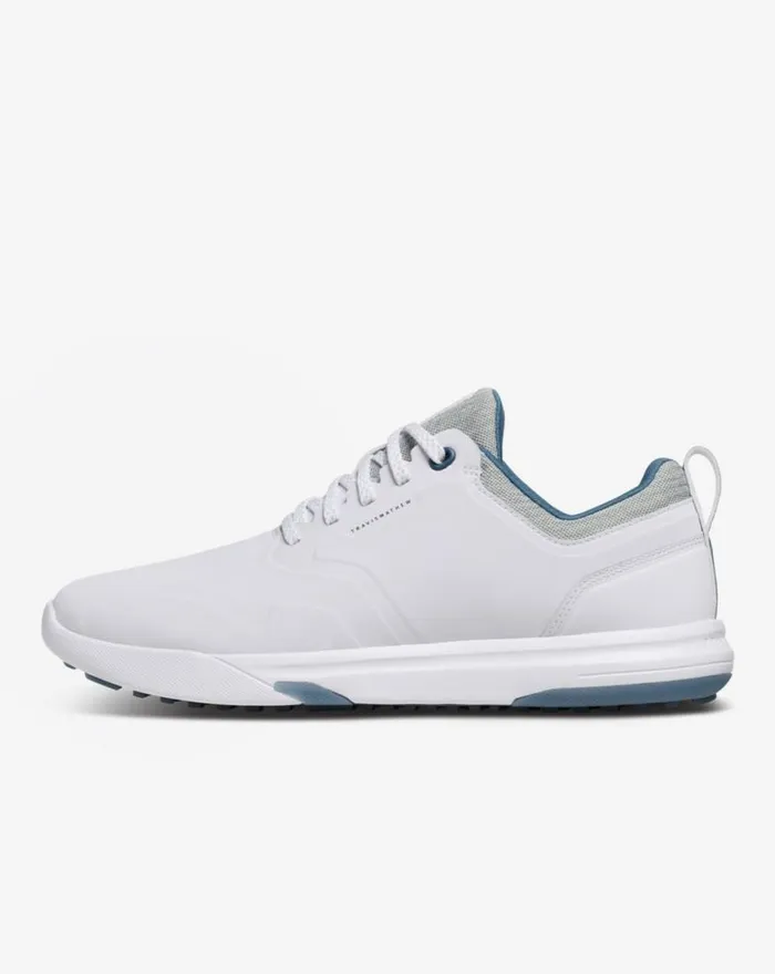 Shoes The Daily Pro Plus Golf Shoe Whiteblue TravisMathew Performance Shoes