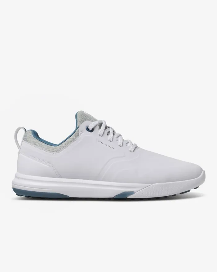 Shoes The Daily Pro Plus Golf Shoe Whiteblue TravisMathew Performance Shoes