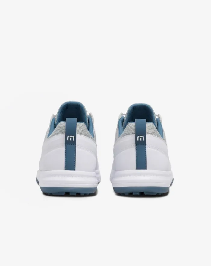 Shoes The Daily Pro Plus Golf Shoe Whiteblue TravisMathew Performance Shoes