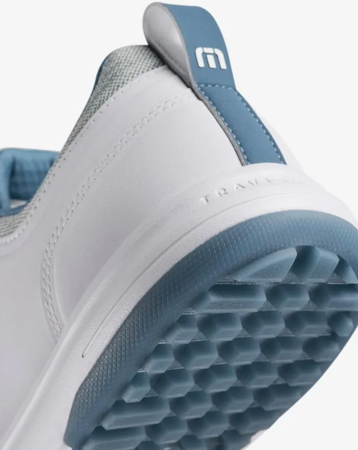 Shoes The Daily Pro Plus Golf Shoe Whiteblue TravisMathew Performance Shoes