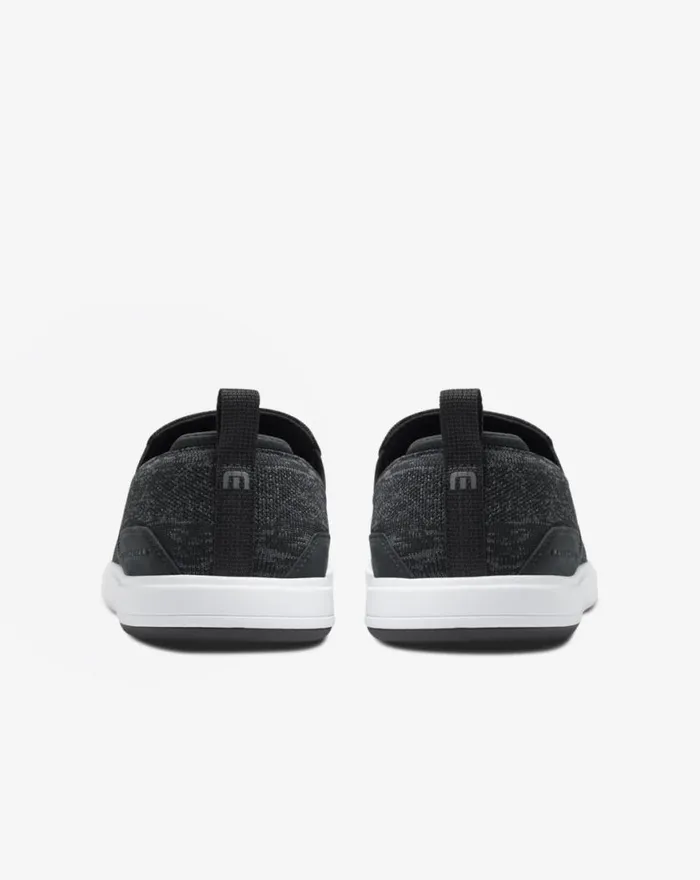 Shoes THE MODERN SLIPON SHOE Heather Black TravisMathew Casual Shoes
