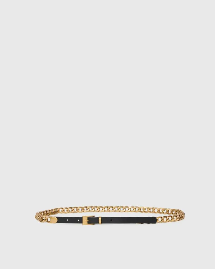 Shop Belts Women PAIGE Exclusive Kellan Belt 8211 Black Leather