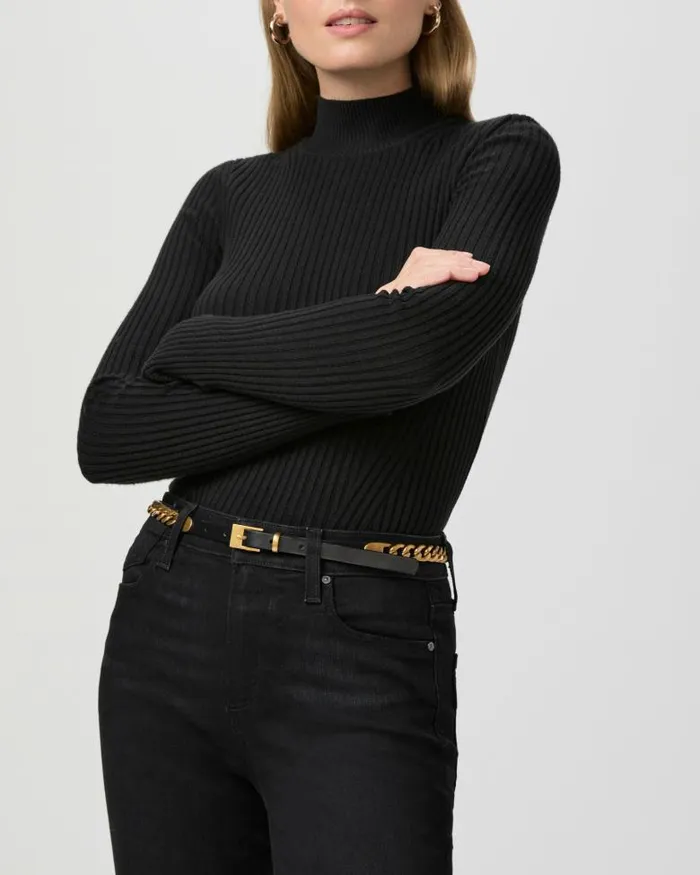 Shop Belts Women PAIGE Exclusive Kellan Belt 8211 Black Leather Shop Belts Women PAIGE Exclusive Kellan Belt 8211 Black Leather