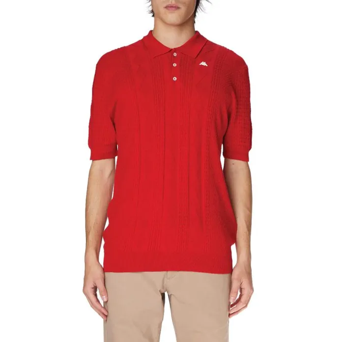 Shop Kappa Adult Clothing Robe Giovani Pollux Polo Red