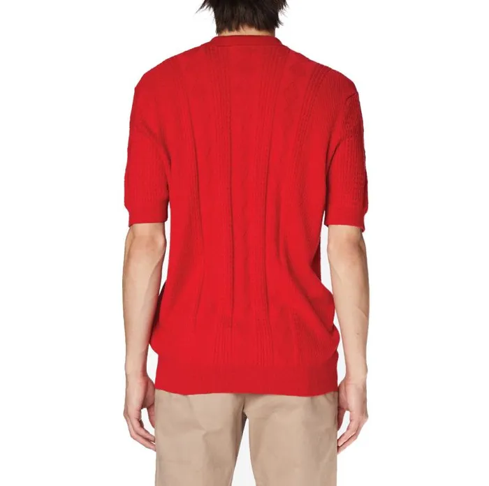 Shop Kappa Adult Clothing Robe Giovani Pollux Polo Red