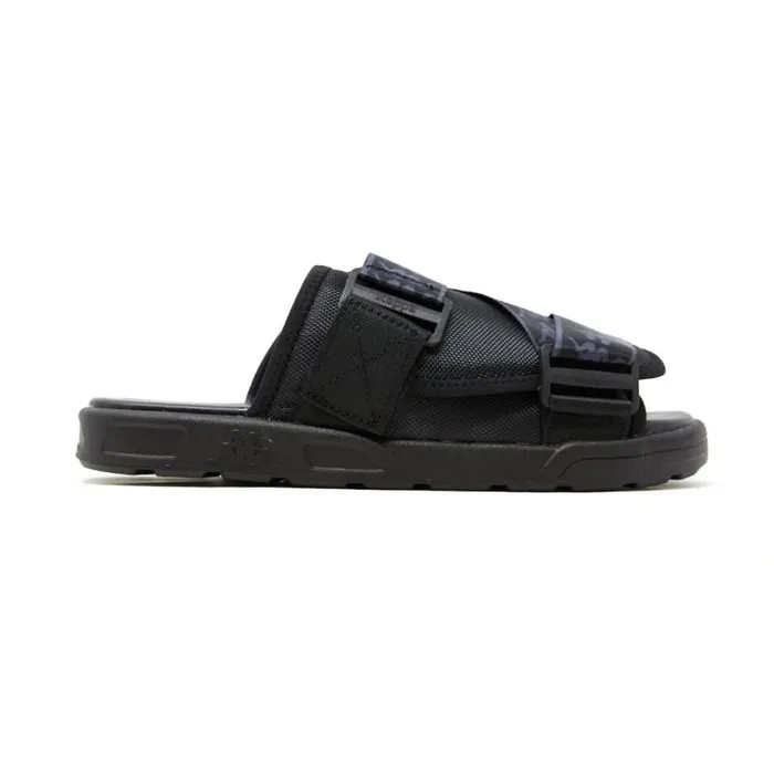 Shop Kappa Footwear 222 Banda Mitel 1 Sandals Black Grey Dk