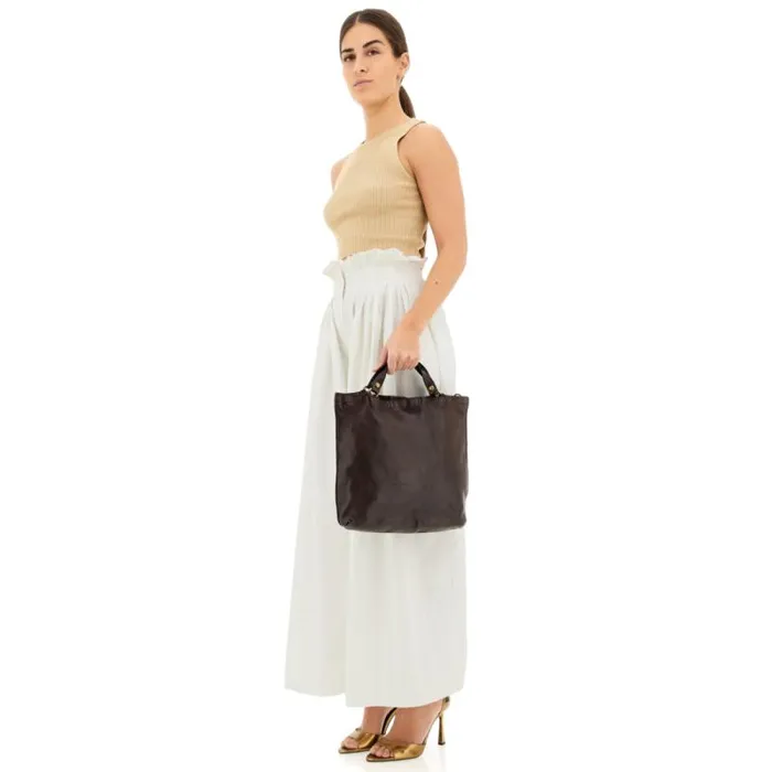 ShoppersTote Bags Women Campomaggi Calipso Brown ShoppersTote Bags Women Campomaggi Calipso Brown