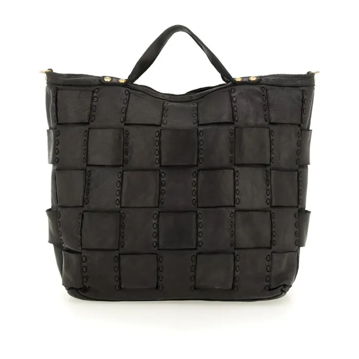 ShoppersTote Bags Women Campomaggi Edera Black