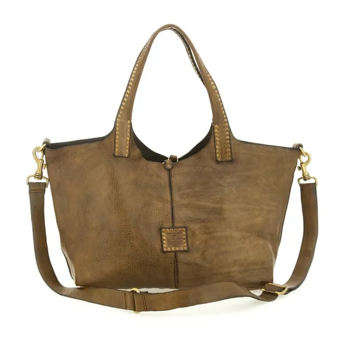 ShoppersTote Bags Women Campomaggi Kura Green ShoppersTote Bags Women Campomaggi Kura Green