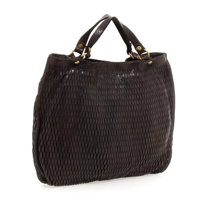 ShoppersTote Bags Women Campomaggi Mangrovia Brown ShoppersTote Bags Women Campomaggi Mangrovia Brown