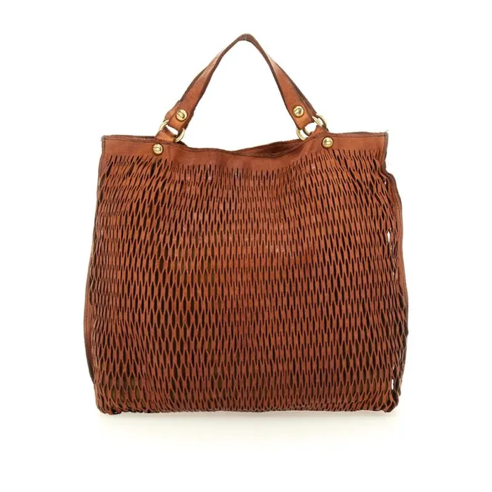 ShoppersTote Bags Women Campomaggi Mangrovia Cognac