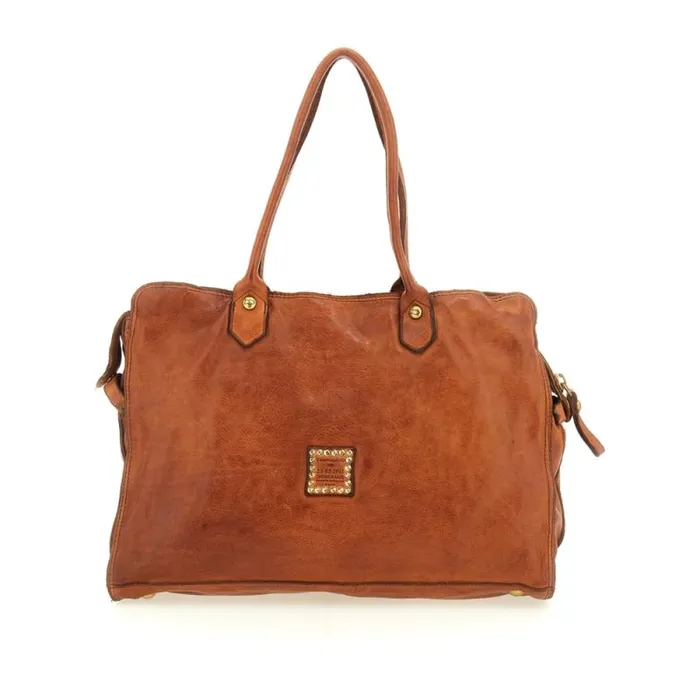 ShoppersTote Bags Women Campomaggi Minimal Cognac ShoppersTote Bags Women Campomaggi Minimal Cognac