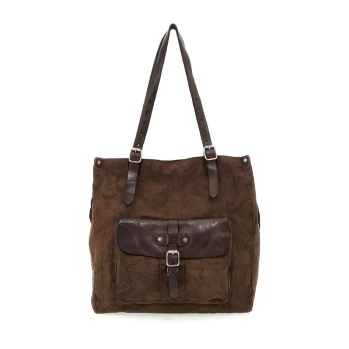 ShoppersTote Bags WomenMen Campomaggi Saturno Brown