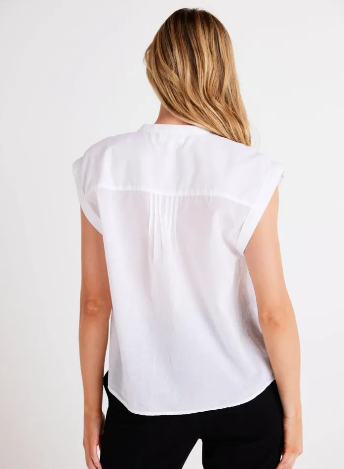 Short Sleeve Pintuck Pullover 8211 White Women Bella Dahl Short Sleeve Short Sleeve Pintuck Pullover 8211 White Women Bella Dahl Short Sleeve