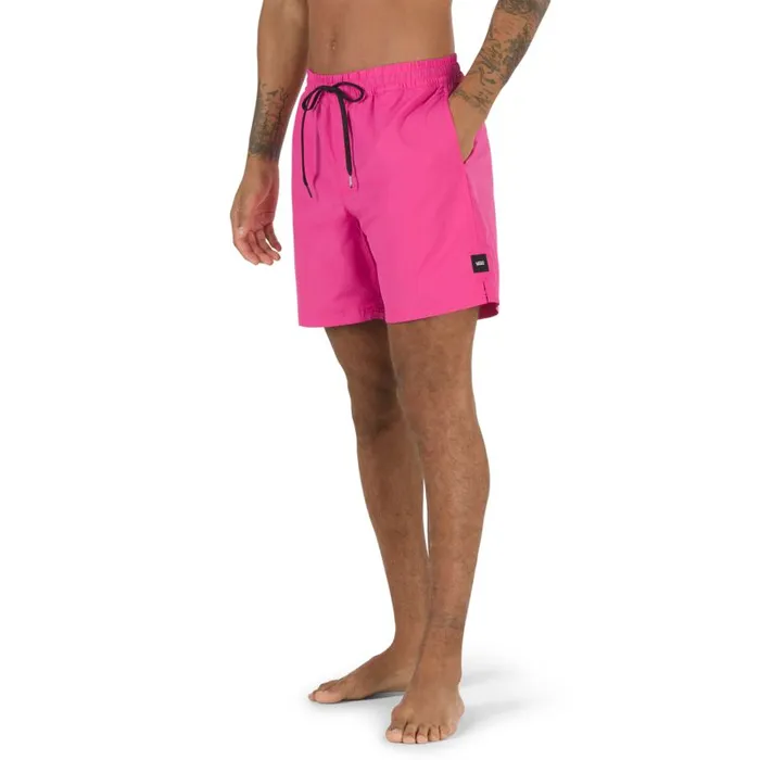 Shorts and Boardshorts Men Vans Primary 17034 Volley Fuchsia Purple Shorts and Boardshorts Men Vans Primary 17034 Volley Fuchsia Purple