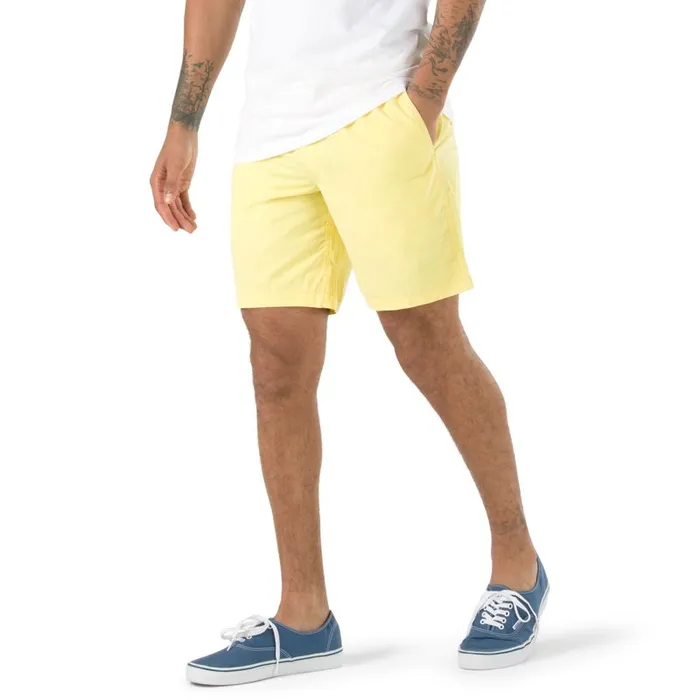 Shorts and Boardshorts Men Vans Range 18034 Short Yellow Cream