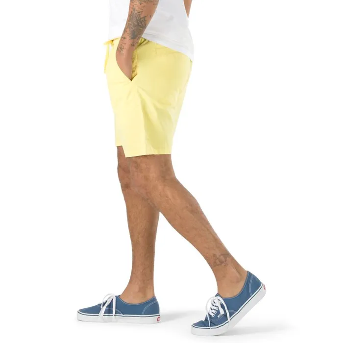 Shorts and Boardshorts Men Vans Range 18034 Short Yellow Cream Shorts and Boardshorts Men Vans Range 18034 Short Yellow Cream