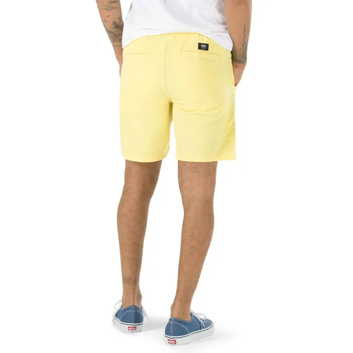 Shorts and Boardshorts Men Vans Range 18034 Short Yellow Cream Shorts and Boardshorts Men Vans Range 18034 Short Yellow Cream
