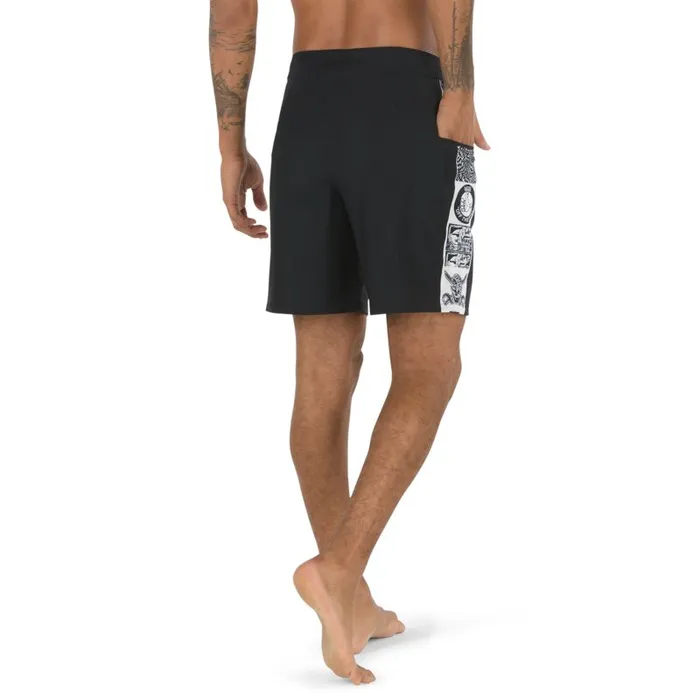 Shorts and Boardshorts Men Vans V66 18034 Boardshort Black Shorts and Boardshorts Men Vans V66 18034 Boardshort Black