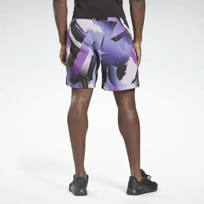 Shorts Mens Reebok Austin II Shorts Dark Orchid
