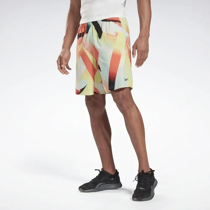 Shorts Mens Reebok Austin II Shorts Orange Flare