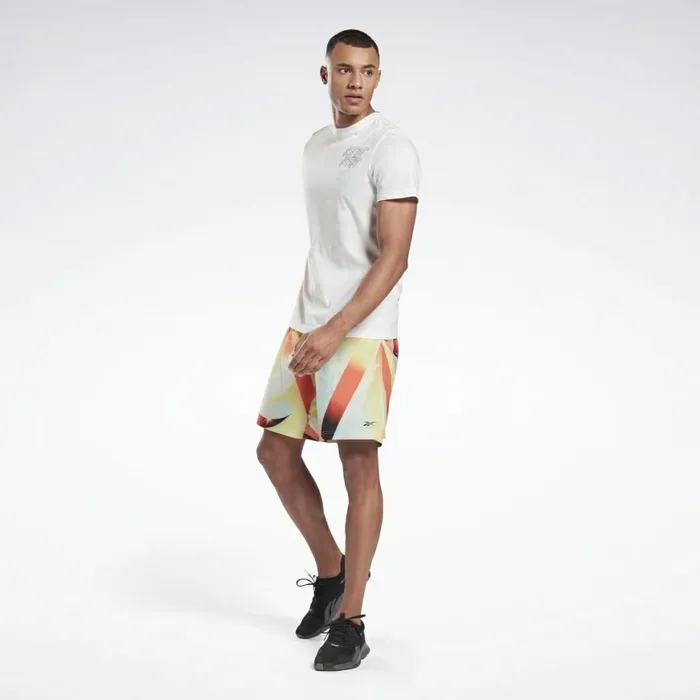 Shorts Mens Reebok Austin II Shorts Orange Flare