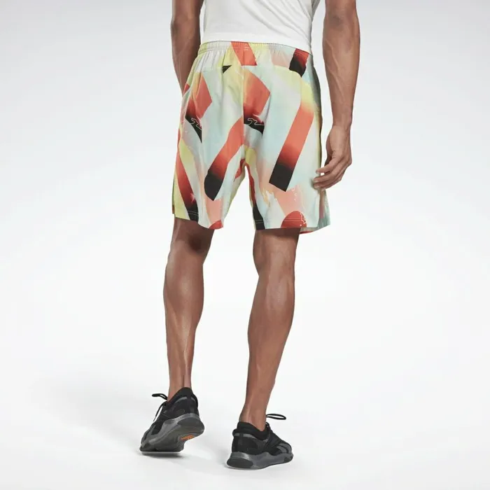 Shorts Mens Reebok Austin II Shorts Orange Flare
