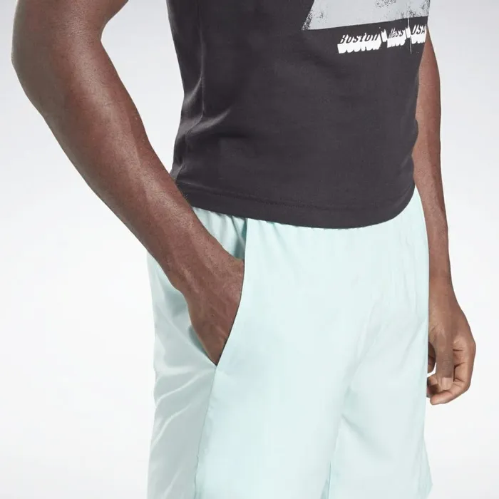 Shorts Mens Reebok Austin Solid Shorts Digital Glow