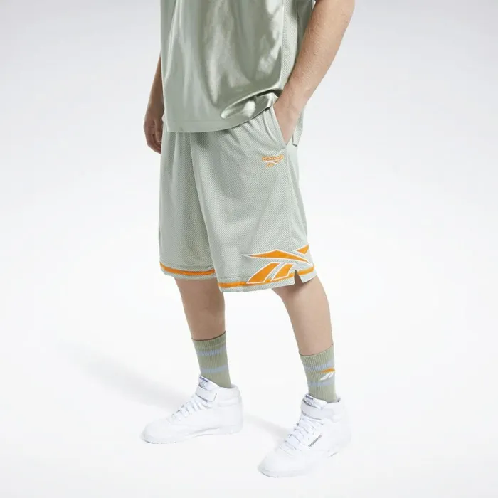 Shorts Mens Reebok Classics Basketball Shorts Mystic Grey