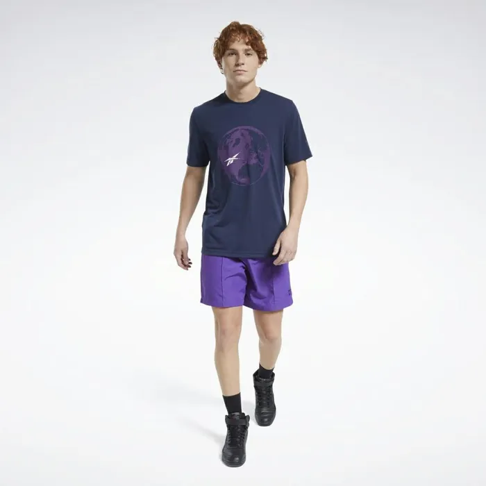 Shorts Mens Reebok Classics Shorts Regal Purple