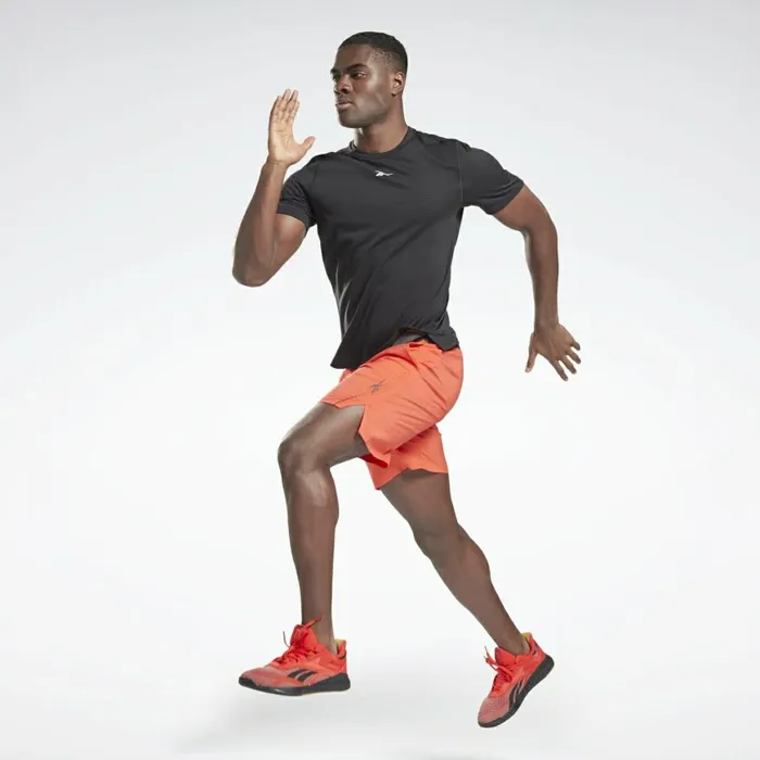 Shorts Mens Reebok Epic Lightweight Shorts Dynamic Red