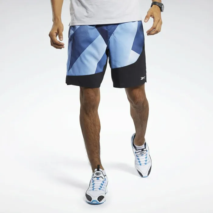 Shorts Mens Reebok Epic Lightweight Shorts Fluid Blue