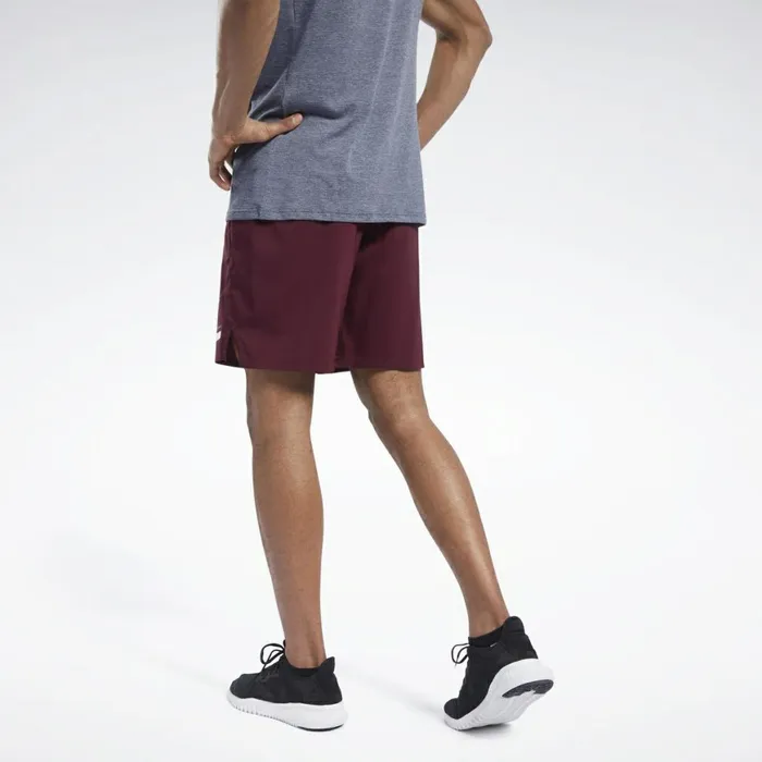 Shorts Mens Reebok Epic Lightweight Shorts Maroon