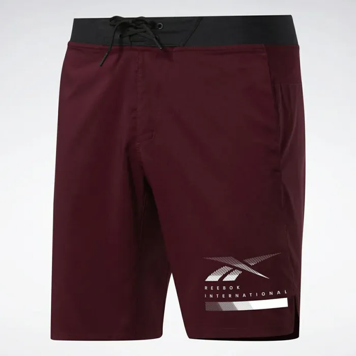 Shorts Mens Reebok Epic Lightweight Shorts Maroon