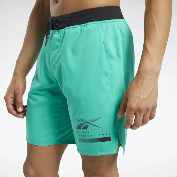 Shorts Mens Reebok Epic Lightweight Shorts Turquoise