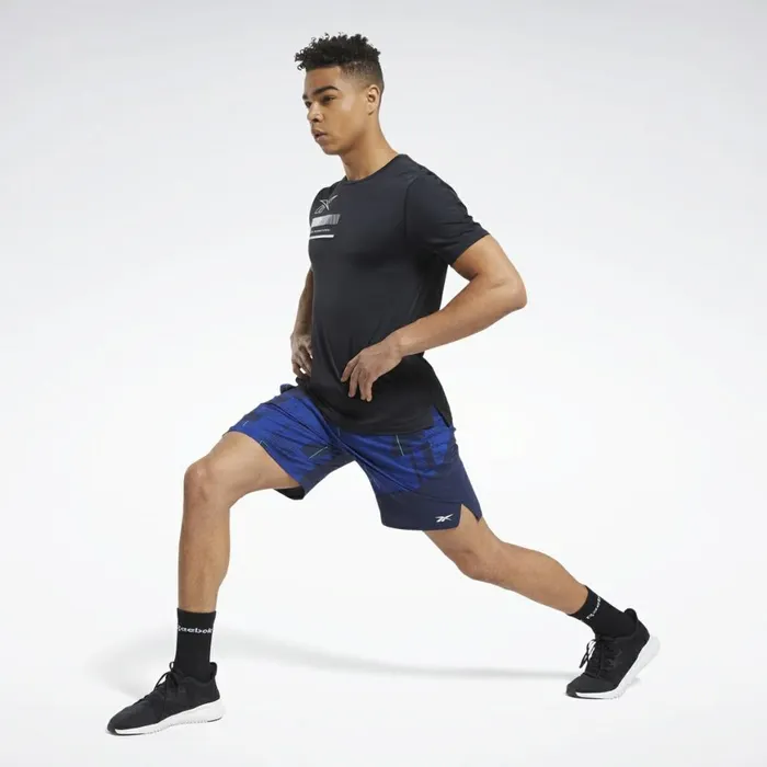 Shorts Mens Reebok Epic Lightweight Training Shorts Vector Navy